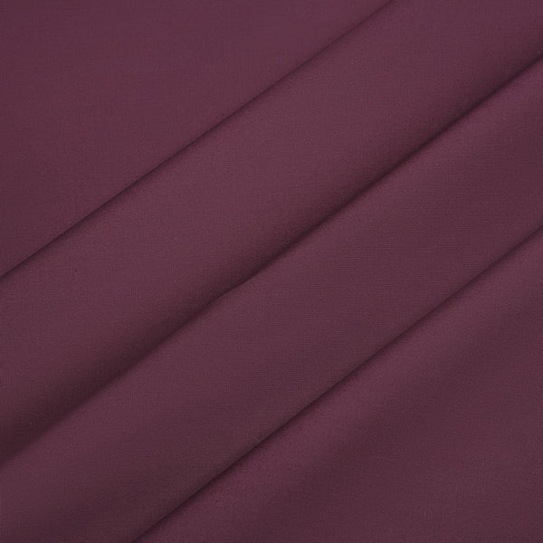 Premium Plum Unstitched Egyptian Cotton Fabric – All Season