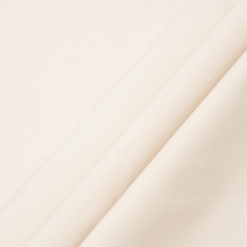 Premium Off-White / Cream Unstitched Egyptian Cotton Fabric – All Season