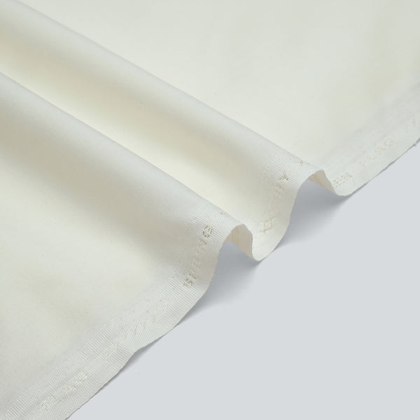 Premium Cream / Soft Off-White Wash & Wear Fabric – All Season