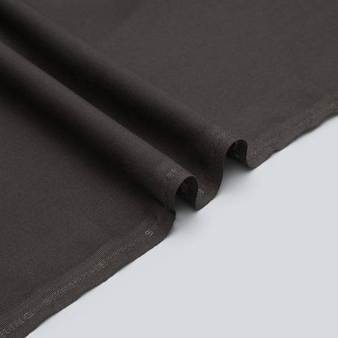 Premium Dark Brown Wash & Wear Fabric – All Season