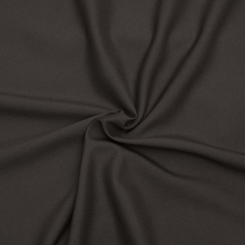 Premium Dark Brown Wash & Wear Fabric – All Season