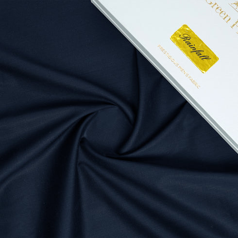 Men Unstitched Navy Prestigious Rainfall Fabric
