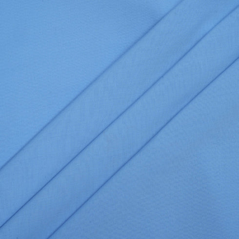 Premium Royal Blue Wash & Wear Fabric – All Season