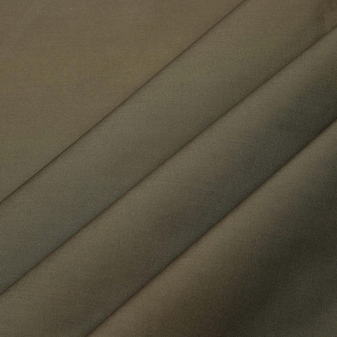Premium Dark Olive Unstitched Egyptian Cotton Fabric – All Season