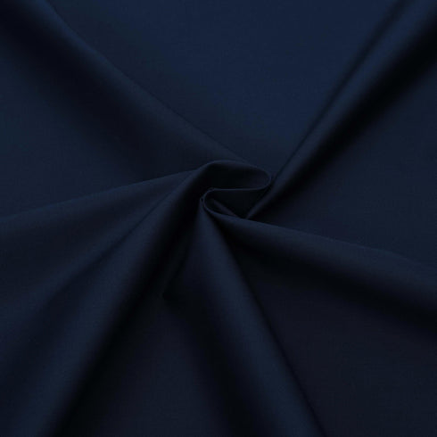 Premium Navy Blue Unstitched Egyptian Cotton Fabric – All Season