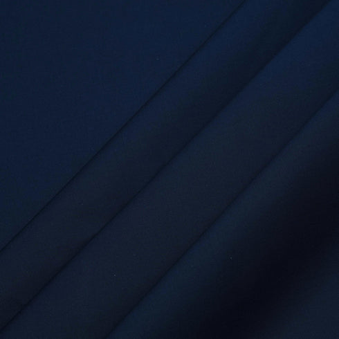 Premium Navy Blue Unstitched Egyptian Cotton Fabric – All Season
