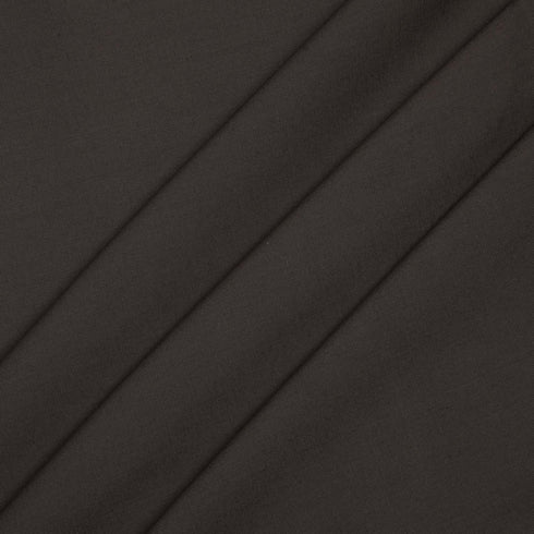 Premium Dark Brown Wash & Wear Fabric – All Season